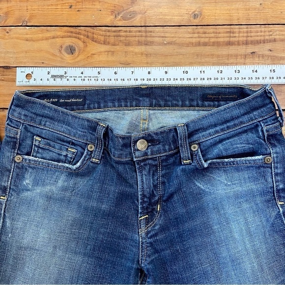 CITIZENS of Humanity jean COH Collete #104 low waist boot cut blue jeans size 30 - Picture 9 of 16